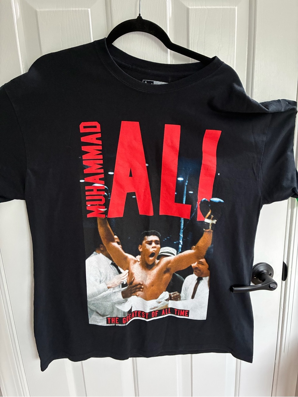 Black Graphic Muhammad Ali Tribute Tee XL